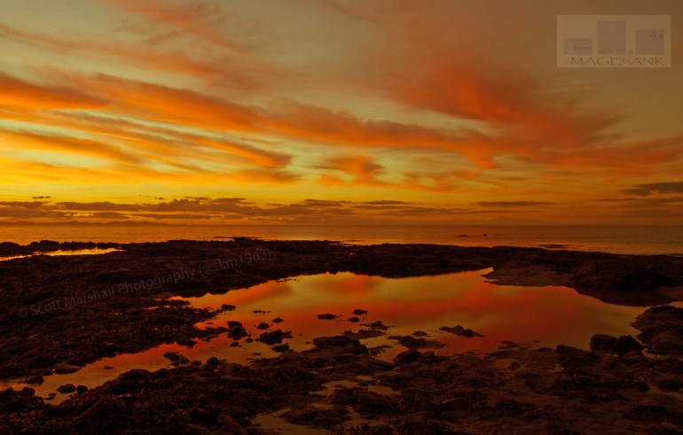 I must apologize for such limited participation in the world of blog - but work is distracting me - cannot wait to retire and focus on my photography.... meanwhile I am limited to Moray Firth, which has been no bad thing - forcing me to revisit old haunts and try things - I have been developing my lightroom skills and intend to practice longer exposures all good fun. This was the night after Scouting for Girls recorded their latest Video in Lossiemouth. The tide was on the turn and the sunset had failed to live up to it's billing but then some 15 minutes after sunset we got this - I was quiet happy as I had watched many photographers depart and there was me getting bitten by midges just waiting for something mellow - to enchant you with.