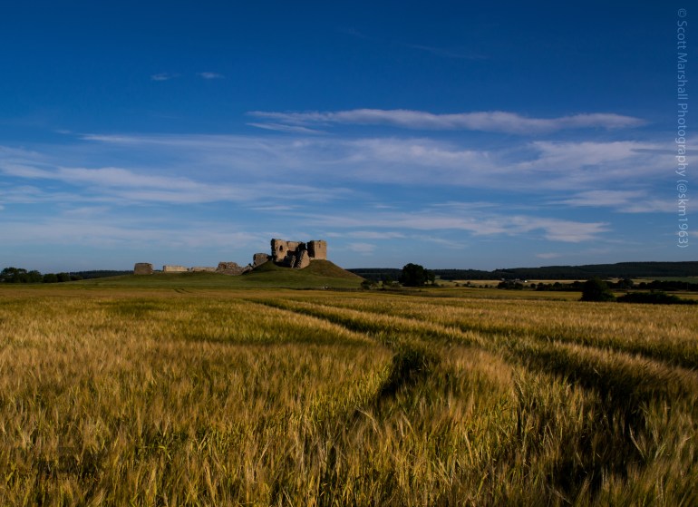 The weather over the past week or so has cast me in to the summer archives with a view to reminding us what a wonderful summer it was arguably as good as I recall from my childhood which was back in 1977. The date I have shared at what stage of life I find myself. Prior to this summer I had only captured one image of Duffus Castle which I was happy with - now I have close to double figures. I wonder if you agree with me that once more Duffus Castle has caught the imagination. 