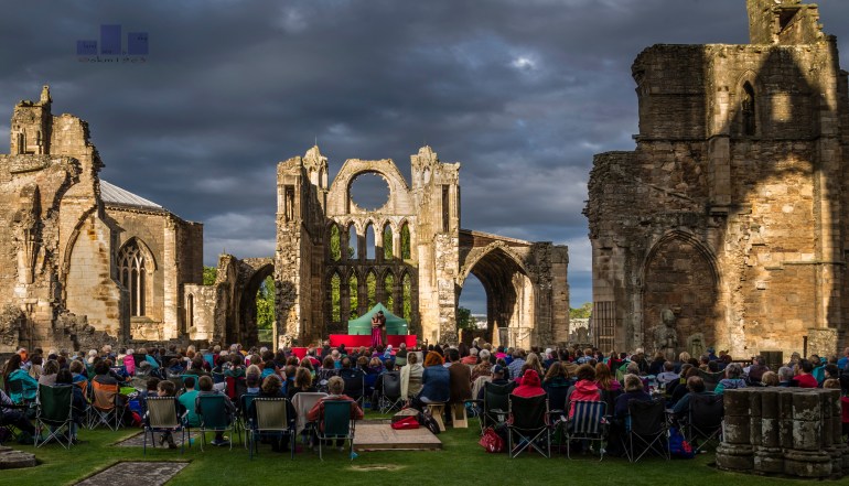 Busy Busy Busy - I have been trying to post for nearly 4 days but continuously get distracted - the last 3 evenings we were BBQing which means snoring on the sofa by 9pm :-) Anyway last week we went along to Elgin Cathedral (what a setting) to watch Macbeth - there was atotal of 5 actors covering all the parts - a very impressive line fluff free performance - quiet brilliant. However for me it was the setting and the ever changing light on the Cathedral which was attracting me. Annoyingly it was about 30 mins after I took this it got really good - but I decided I couldn't get out my seat again out of respect for the performers. - Enjoy
