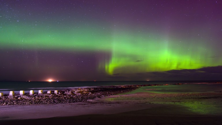 Hogmanay Aurora Lossiemouth